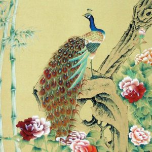 Панно Misha, коллекция China Classic, артикул QK1/Yellow