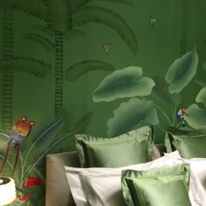 Панно Misha, коллекция Asia, артикул Exotic Garden/Bottle Green