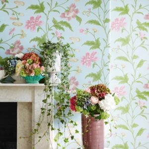 Английские обои Little Greene, коллекция Archive Trails, артикул 0247CHBLUEL