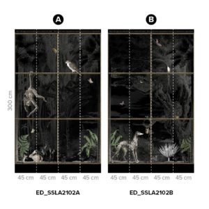 Панно Wall & Deco, коллекция Contemporary Wallpaper 2022, артикул ED_SSLA2102A