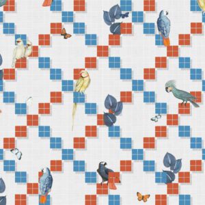 Итальянские обои Wall & Deco, коллекция Contemporary Wallpaper Collection, артикул WDME2002