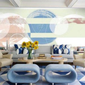 Российские обои Wall Street, коллекция Geometry 2018, артикул 20019