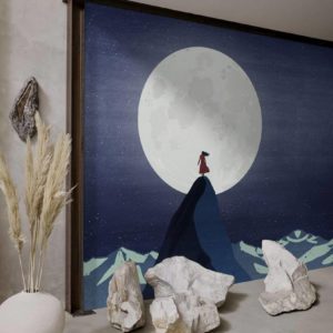 Панно Wall & Deco, коллекция Contemporary Wallpaper 2022, артикул WDLI2201