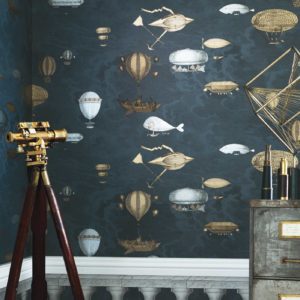 Английские обои Cole & Son, коллекция Fornasetti Senza Tempo, артикул 97-1002 (A+B