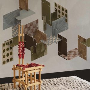 Панно Wall & Deco, коллекция Contemporary Wallpaper 2022, артикул WDPL2201