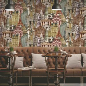 Обои AdaWall, коллекция Indigo, артикул 4705-3