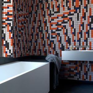 Панно Wall & Deco, коллекция Wet System 2017, артикул WET_BR1701