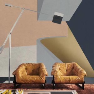 Панно Wall & Deco, коллекция Contemporary Wallpaper 2022, артикул WDIP2201