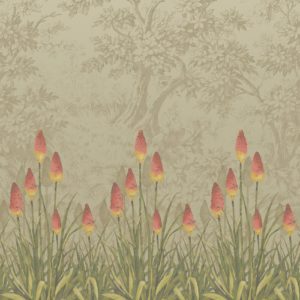 Панно Little Greene, коллекция London Wallpapers IV, артикул 0251UBMIDIZ