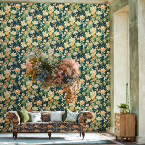 Английские обои Sanderson, коллекция Water Garden, артикул 217120