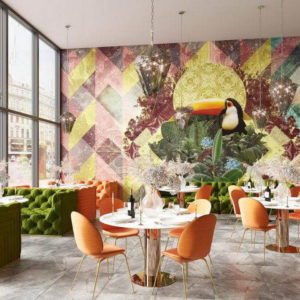 Российские обои Wall Street, коллекция Geo Tropick, артикул 21910