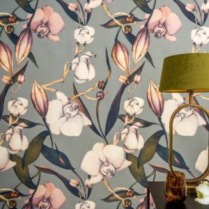 Бельгийские обои Bekaert, коллекция Riviera, артикул Orchidee/Natural