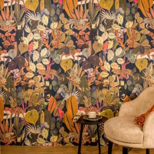 Бельгийские обои Bekaert, коллекция Riviera, артикул Jungle/Expressive