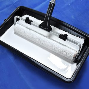 Лоток для краски/крышка для ведра THE MOLOSSUS™ 18"Размер: для валиков 45 см.Материал: полипропилен