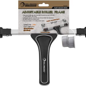 Профессиональный бюгель Adjustable Roller Frame для больших валиков 30-45 см.Размер: 12-18" (300-450мм) Диаметр заглушек: Ø38мм Ручка: мягкое резиновое покрытие (PP+TPE)