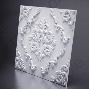 3D Дизайнерская панель из гипса VERSALLE, 600*600мм, 0,36м2