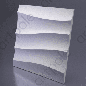 3D Дизайнерская панель из гипса Smoke -1, 650x650 мм, 0,4225 м2