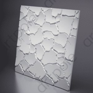 3D Дизайнерская панель из гипса SAHARA, 600x600 мм, 0,36 м2