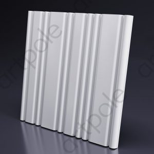 3D Дизайнерская панель из гипса STEP 600х600мм, 0,36м2