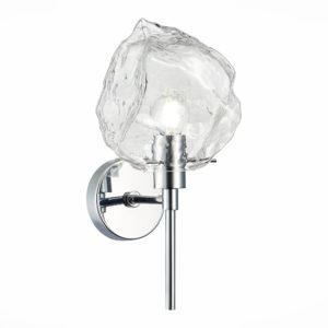 SL1175.101.01 Бра ST-Luce Хром/Прозрачный E14 1*40W Portici