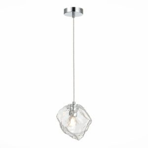 SL1175.103.01 Подвес ST-Luce Хром/Прозрачный E14 1*40W Portici