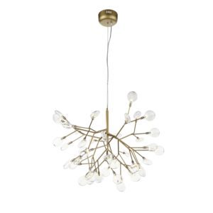 SL411.203.45 Люстра подвесная ST-Luce Золотистый/Прозрачный G4 45*1