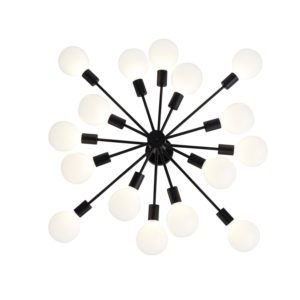 SL419.402.16 Люстра потолочная Черный E27 16*60W ANO