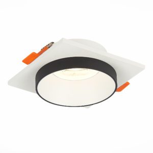 ST206.518.01 Св-к встр. Мат. белый GU10 1*50W  L92xW92xH38 220V Без ламп ST206