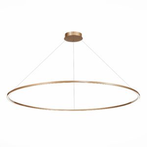 ST605.243.72 Светильник подвесной ST-Luce Золотистый/Белый LED 1*72W 4000K ST605 DOWN