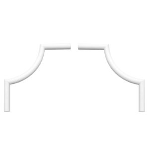 Угловой элемент RODECOR Рококо 03004RC (150*150*9)