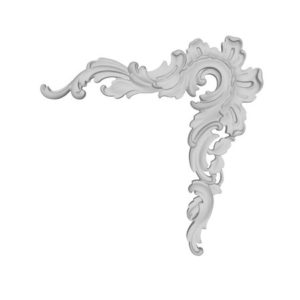 Угловой элемент RODECOR Рококо 0306RRC (225*220*16) правый