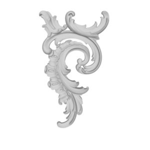 Угловой элемент RODECOR Рококо 0304RRC (300*210*19) правый