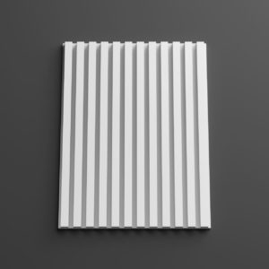 3d панель гипсовая PAN007 Рейка