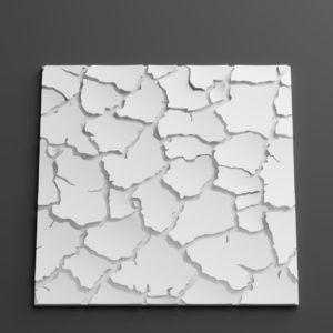 3d панель гипсовая PAN011