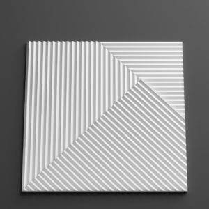 3d панель гипсовая PAN027-2