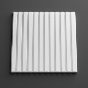 3d панель гипсовая PAN029 Рейка