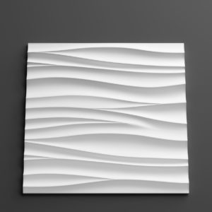 3d панель гипсовая PAN031-1 Волна