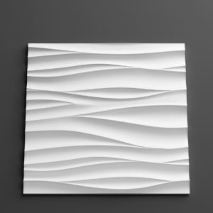 3d панель гипсовая PAN031-2 Волна