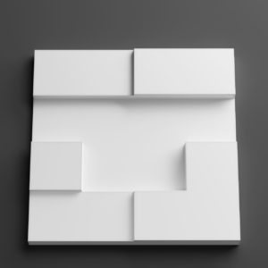 3d панель гипсовая PAN042-2