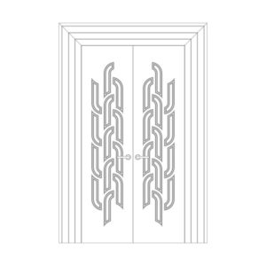 Оформление дверей RODECOR Лалик 76434AR