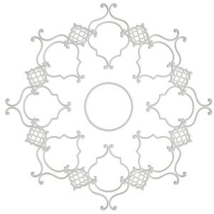 Розетка RODECOR Шинуазри 87510CN (1550*1550)