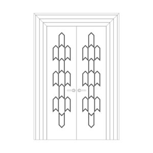 Оформление дверей RODECOR Набоков 76414AR