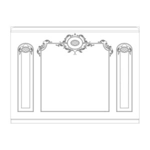 Стена RODECOR Юсупова Ф2 77202BR