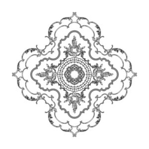 Розетка RODECOR Шинуазри 87505CN (1992*1992)