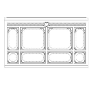 Стена 2 RODECOR Бенуа Ф3 77113BR