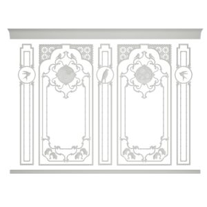 Стена RODECOR Камелия Ф3 77013CN (3000*4000)