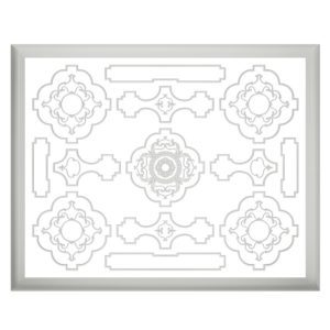 Потолок RODECOR Камелия Ф3 88013CN (5000*4000)