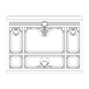 Стена 1 RODECOR Бенуа Ф3 77103BR