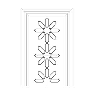 Оформление дверей RODECOR Набоков 76412AR