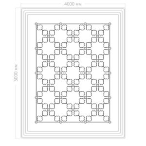 Потолок RODECOR Рамбова Ф3 88423AR